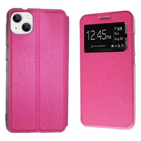 Funda Iphone 14 Plus (6.7) Rosa Libro Ventana