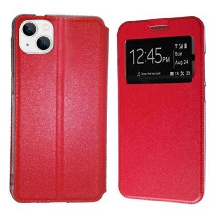 Funda Iphone 14 Plus (6.7) Roja Libro Ventana