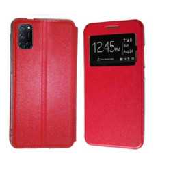 Funda Oppo A52 / A72 / A92 (6.5) Roja Libro Ventana