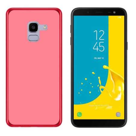Funda TPU LISA Roja Samsung Galaxy J6 2018 (5.6)