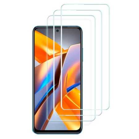 3 X Protector Xiaomi Poco M5s Cristal Templado