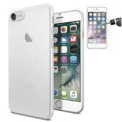 Funda Tpu Lisa Iphone 7 4.7 Blanca + Protector