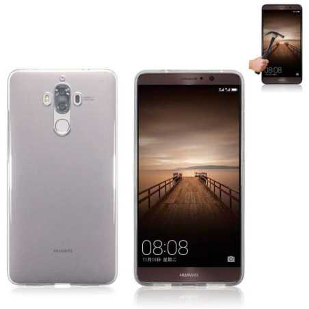 Funda TPU LISA HUAWEI MATE 9 BLANCA + Protector