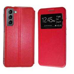 Funda Samsung Galaxy S22 (5G) Roja Libro Ventana