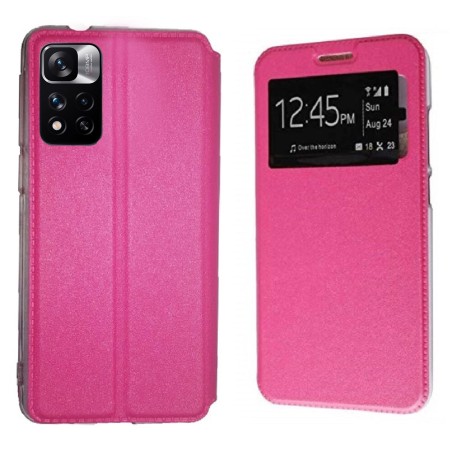 Funda Xiaomi Redmi Note 11 (5G) 6.67 Rosa Libro Ventana