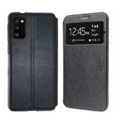 Funda Samsung Galaxy A02s (6.5) Negra Libro Ventana