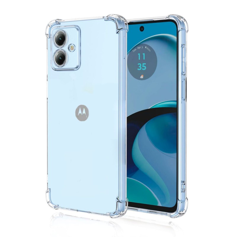 Funda Para Motorola Moto G14 4G Reforzada Antichoques Antigolpes Tpu Lisa  Silicona Gel