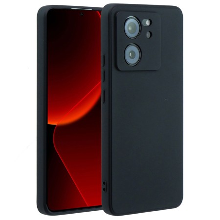 Funda Para Xiaomi 13T / 13T Pro 5G (6.67) Negra Tpu Lisa Silicona Gel