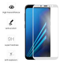 Protector completo cubre todo Blanco SamsungGalaxy A6 2018 (5.6)