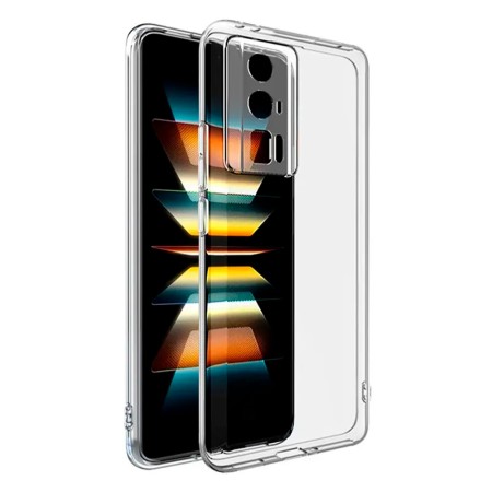 Funda Poco F5 Pro 5G (6.67) Transparente Tpu Lisa Silicona Gel