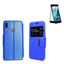 Funda Xiaomi Redmi Go (5) Azul Libro Ventana + Protector