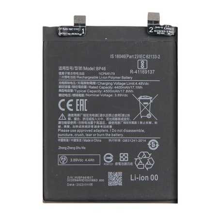 Bateria BP46 Para Xiaomi Mi 12 - 4400mAh