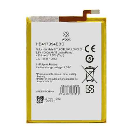 Bateria HB417094EBC HUAWEI MATE 7 / TL00 / TL10 / UL00 / CL00 4000MAH 3.8V 15.2WH