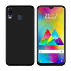 Funda Samsung Galaxy A20 (6.4) Negra Tpu lisa silicona gel