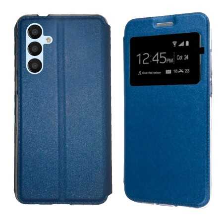 Funda Samsung Galaxy A55 5G (6.6) Azul Libro Ventana