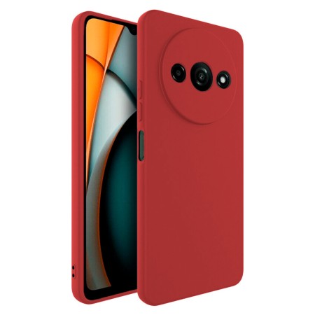 Funda Xiaomi Redmi A3 2024 4G (6.71) Roja Tpu Lisa Silicona Gel