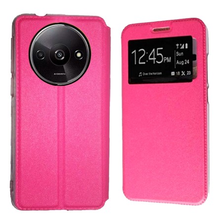 Funda Xiaomi Redmi A3 2024 4G (6.71) Rosa Libro Ventana