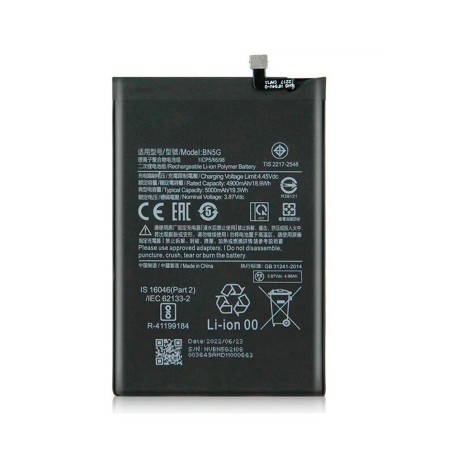 Bateria BN5G Para Xiaomi Redmi 10A / 10C - 5000mAh