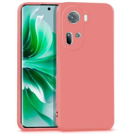 Funda Oppo Reno 11 5G (6.7) Rosa Tpu Lisa Silicona Gel Premium