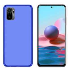 Funda Xiaomi Redmi Note 10S (6.43) Azul Tpu lisa silicona gel