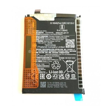 Bateria BM5J Para Xiaomi Mi 12T Mi 12T Pro  5000mAh