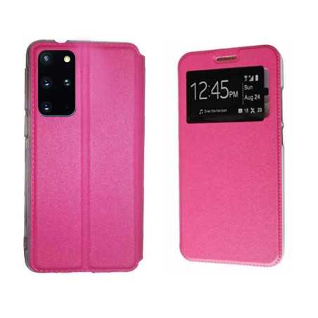 Funda Samsung Galaxy S20+ Plus Rosa Libro Ventana