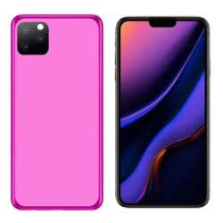 Funda Iphone XI 11 PRO 5.8 Rosa Tpu lisa silicona gel