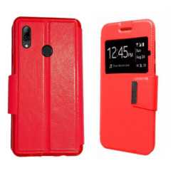 Funda Samsung Galaxy M20 (6.3) Roja Libro Ventana