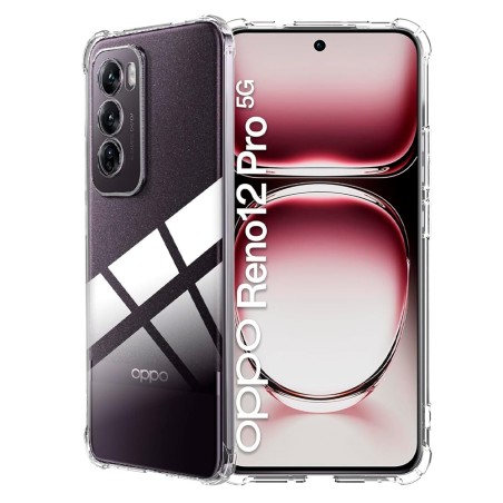 Funda Oppo Reno 12 Pro 5G (6.7) Reforzada Antichoques Antigolpes Tpu Silicona Gel