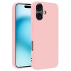 Funda Para iPhone 16 (6.1) Rosa Tpu Lisa Silicona Gel Premium