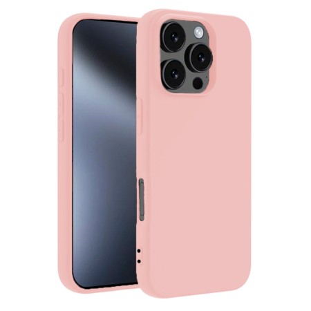 Funda para iPhone 16 Pro (6.1) Rosa Tpu Lisa Silicona Gel Premium