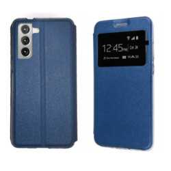 Funda Samsung Galaxy S21 5G (6.2) Azul Libro Ventana