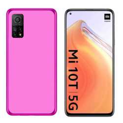 Funda Xiaomi MI 10T / 10T Pro (6.67) Rosa Tpu lisa silicona gel