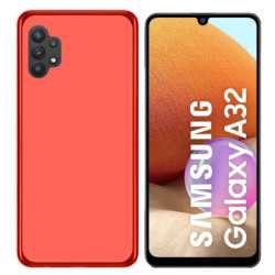 Funda Samsung Galaxy A32 (5G) Rojo Tpu lisa silicona gel