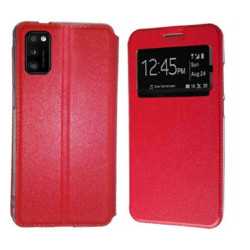 Funda Samsung Galaxy A02s (6.5) Roja Libro Ventana