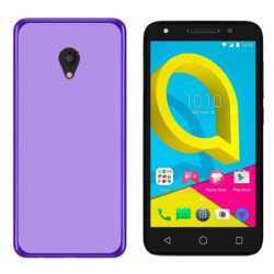 Funda Alcatel 1C 5.3 Morada Tpu lisa silicona gel