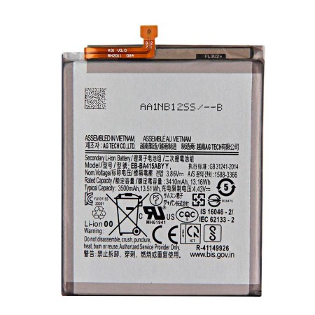 Bateria EB-BA415ABY Para Samsung Galaxy A41 A415 3500 mAh