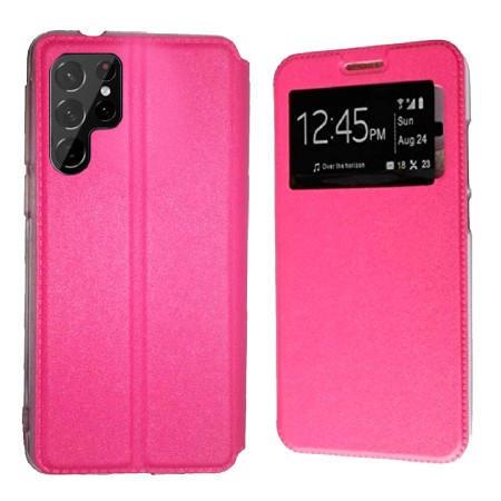 Funda Samsung Galaxy S25 Ultra (6.8) Rosa Libro Ventana