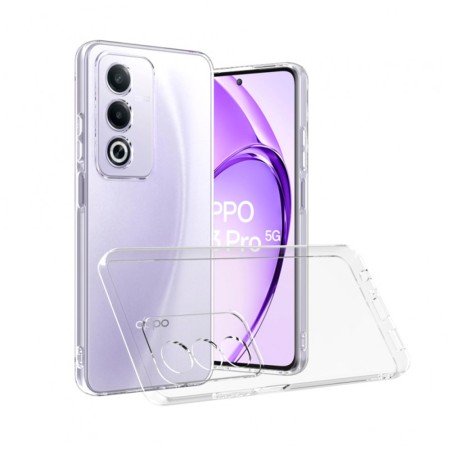 Funda Para Oppo A80 5G (6.67) Transparente Tpu Lisa Silicona Gel Premium