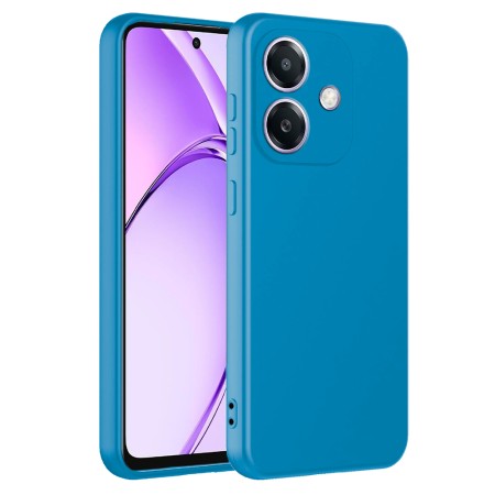 Funda Oppo A40 4G (6.67) Azul Tpu Lisa Silicona Gel Premium