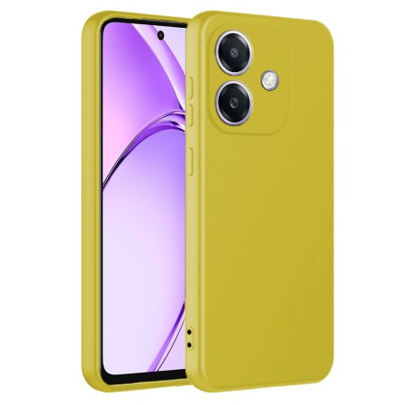 Funda Oppo A40 4G (6.67) Amarillo Tpu Lisa Silicona Gel Premium