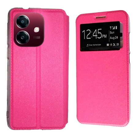 Funda Oppo A60 5G (6.67) Rosa Libro Ventana