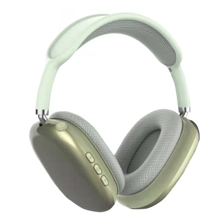 Auriculares Cascos Inalambricos de Diadema A-628 Verde Android iOS