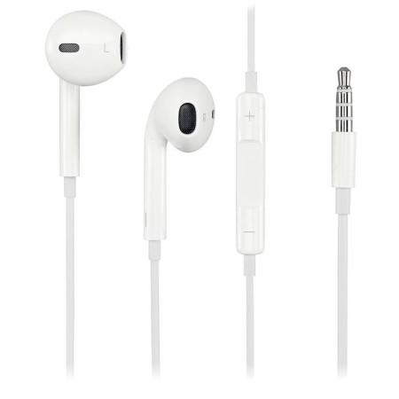 Auriculares Cascos Jack 3.5mm Blanco TD-55 Android iOS