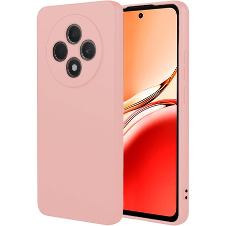 Funda Oppo Reno 12F (6.67) Rosa Tpu Lisa Silicona Gel Premium