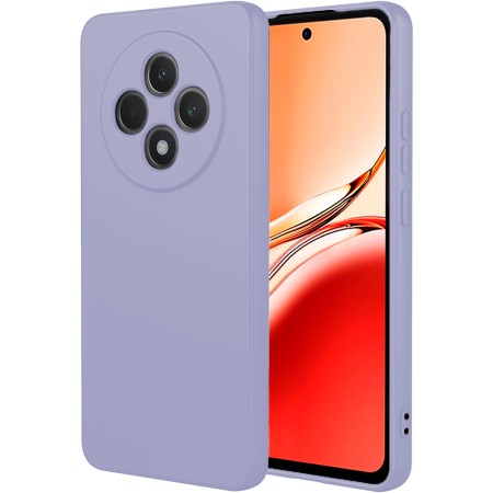 Funda Oppo Reno 12F (6.67) Morado Tpu Lisa Silicona Gel Premium