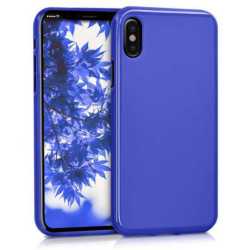 Funda Negra IPHONE X / XS (5.8) Tpu lisa silicona gel