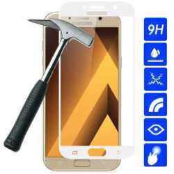 Protector Blanco Samsung Galaxy A3 2017 3D Completo Cubre todo