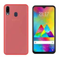 Funda Samsung Galaxy A20 (6.4) Roja Tpu lisa silicona gel