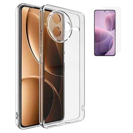 Funda Xiaomi Poco F7 Pro - Redmi K80 5G (6.67) Reforzada Antichoques Antigolpes Tpu Silicona Gel + Protector Cristal Templado 9H